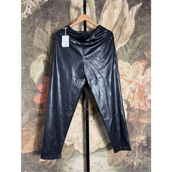 NWT Free People X Mother The Twisty Tie Bounce Hover Pants Size 27 - Picture 6 of 6